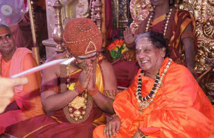 PUBLIC CROWNING EVENT To be witnessed and celebrated by all the Mahamandalesvars and Śri Mahants of the Akhāḍās2