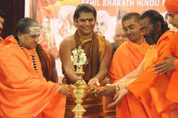 The SPH organized the “Akhil Bharat Mahasabha” at Adi KAILĀSA Sarvajnapeetha, the headquarters of KAILĀSA in Bengaluru
